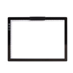 A4-D28B Rechargeable Copy Desk Drawing Board, With Charging Line, With Charging Line+US Plug Adapter, With Charging Line+UK Plug Adapter, With Charging Line+EU Plug Adapter, With Charging Line+AU Plug Adapter