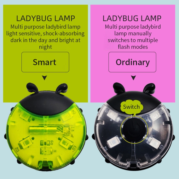 Ladybug Wheel Light Children Balance Bike Bicycle Hub Light, Smart Red, Smart Green, Smart Blue, Manual Red, Manual Green, Manual Blue, Manual Transparent – Waterproof