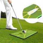 PGM DJD038 Golf Batting Pad Swing Practitioner Beads Training Trace Detection Cushion, Style:, With 5 Sponge Balls, Without Balls