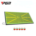 PGM DJD038 Golf Batting Pad Swing Practitioner Beads Training Trace Detection Cushion, Style:, With 5 Sponge Balls, Without Balls With 5 Sponge Balls