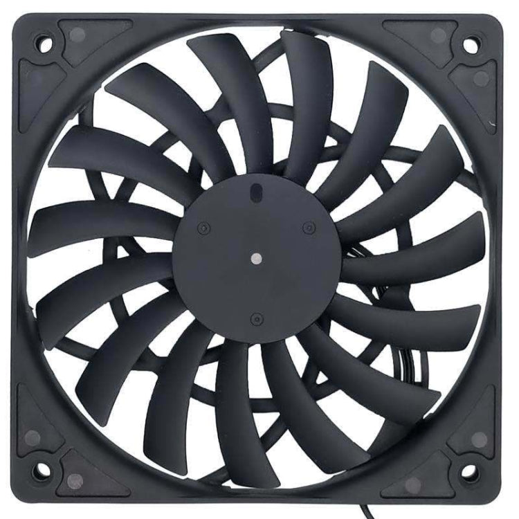 FANNE RIce Soul F12012 Desktop Chassis Ultra-thin 4pin Cooling Fan Intelligent PWM Speed Regulation, F12012 – Ultra-thin F12012