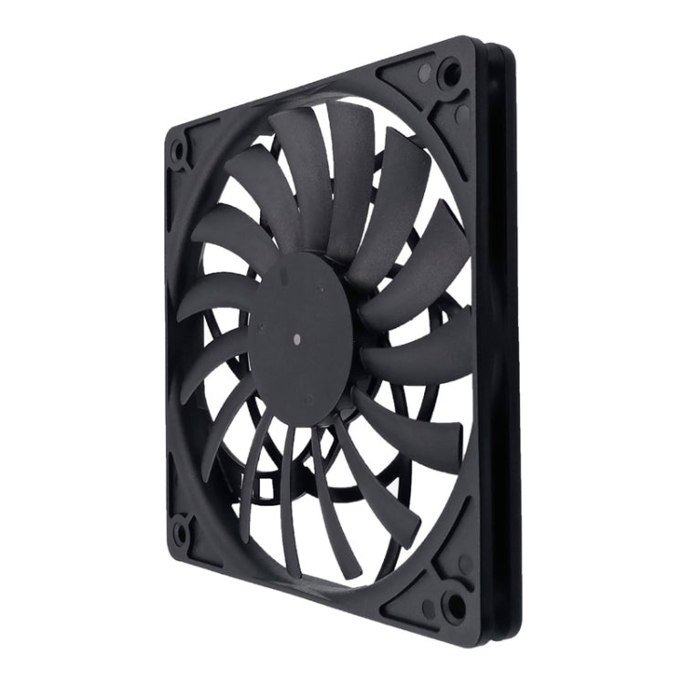 FANNE RIce Soul F12012 Desktop Chassis Ultra-thin 4pin Cooling Fan Intelligent PWM Speed Regulation, F12012 – Ultra-thin
