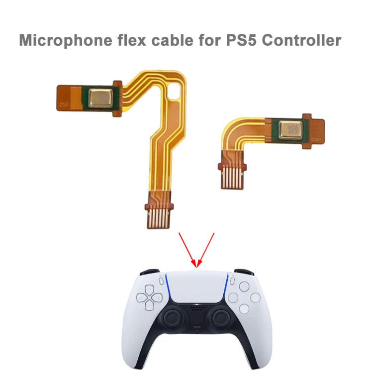 For PS5 Controller Microphone Flex Cable Repair Parts, 1st Gen Long, 1st Gen One Pair – Durable Build, Easy to Use