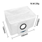 1pc Dust Box For ECOVACS X1 ONMI / X1 TURBO Vacuum Cleaner Accessories, 14 In 1 Set, 1pc Main Brush, 2pairs Side brush, 2pcs Filter, 1pc Main Brush Cover, 2pcs Dust Bag, 1pc Dust Box