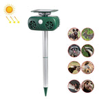 SK628 Solar Powered Animal Repeller 360 Degree Strobe Light Bird Repeller Ultrasonic Rat Repeller, Bird Repeller Bird Repeller