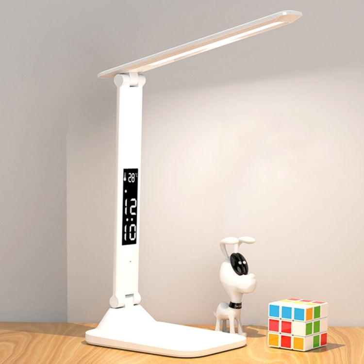 LED Intelligent Digital Display Foldable Desk Lamp, Style:, Charging 2000mAh, Charging 3200mAh, Double Head USB Straight Plug, Double Head Charging 2000mAh, Double Head Charging 3200mAh Charging 2000mAh