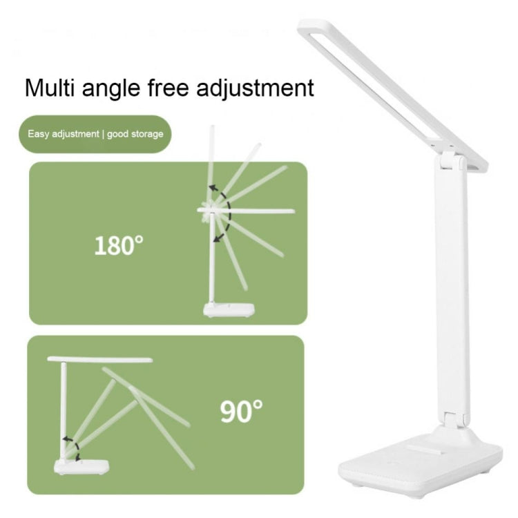 LED Intelligent Digital Display Foldable Desk Lamp, Style:, Charging 2000mAh, Charging 3200mAh, Double Head USB Straight Plug, Double Head Charging 2000mAh, Double Head Charging 3200mAh
