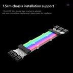 5V ARGB Neon Color Line, 24pin Motherboard Power Supply Light Wire Black, Double 8pin Graphics Card Power Supply Wire Black, 24pin Motherboard Power Supply Light Wire White, Double 8pin Graphics Card Power Supply Wire White – Durable Build, Easy to Use