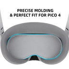 For PICO 4 Hifylux PC-ZF17 Lens Protector VR Glasses Dust-proof Sponge Pad, PC-ZF17 Light Grey – Durable Build, Easy to Use
