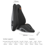 SR-21 Car Lumbar Cushion Headrest Seat Memory Foam Accessories, Style:, Ordinary Headrest (Black), Ordinary Headrest (Gray), Ordinary Headrest (Brown), Massage Headrest (Black), Massage Headrest (Gray), Massage Headrest (Brown)... – Durable Build,...