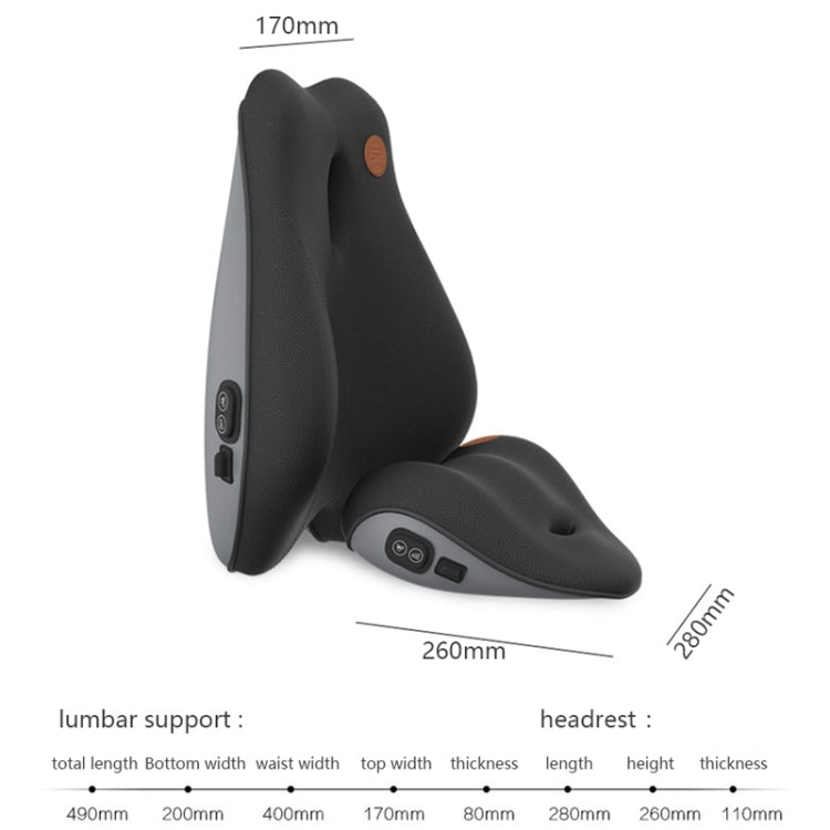 SR-21 Car Lumbar Cushion Headrest Seat Memory Foam Accessories, Style:, Ordinary Headrest (Black), Ordinary Headrest (Gray), Ordinary Headrest (Brown), Massage Headrest (Black), Massage Headrest (Gray), Massage Headrest (Brown)... – Durable Build,...