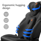 SR-21 Car Lumbar Cushion Headrest Seat Memory Foam Accessories, Style:, Ordinary Headrest (Black), Ordinary Headrest (Gray), Ordinary Headrest (Brown), Massage Headrest (Black), Massage Headrest (Gray), Massage Headrest (Brown)... – Durable Build,...