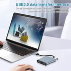 USB 3.0 To Dual HDMI, USB, USB-C / Type-C High Definition Converter 4K USB Same Screen Extender, USB 3.0 To Dual HDMI – Aluminum Alloy, 4K