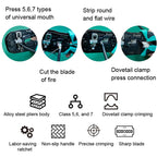 Multi-Functional Network Crimping Pliers Network Crimper, CP-376TA
