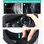 For Oculus Quest 2 Hifylux Q2-QF11 1pair Myopia Lens Frame Aspheric Resin VR Glasses Accessories – Durable Build, Easy to Use