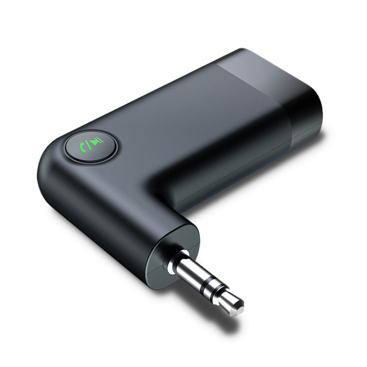 S-18 Car Mini AUX Audio Adapter Wireless Bluetooth 5.0 Receiver, S-18 S-18