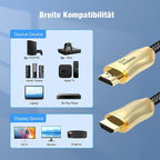 HDMI 2.1 Version 8K 60Hz For PS4 Cable Projector Notebook Set-Top Box Cable, HD803 1m, HD803 1.5m, HD803 2m, HD803 3m, HD803 5m, HD803 10m – 4K