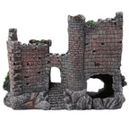 Fish Tank Ancient Castle Resin Decoration Aquarium Cavern Building Decoration, Ancient Castle – Durable Build, Easy to Use