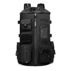 Ozuko 9573 Multifunctional Sports Basketball Backpack Outdoor Waterproof Men Backpack Black