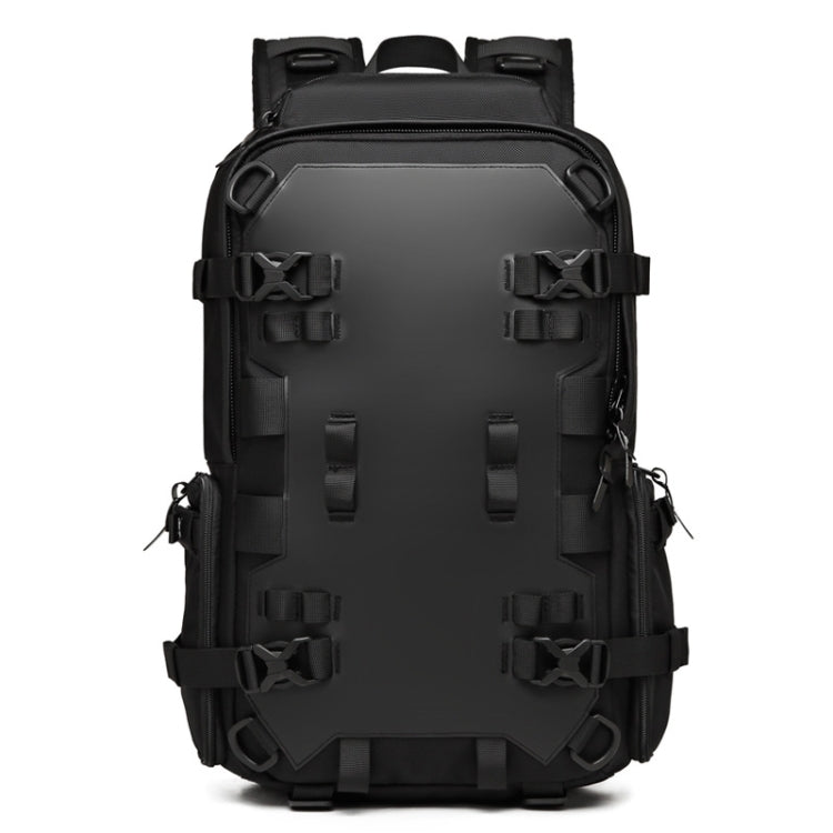 Ozuko 9587 Men Backpack Sports Helmet Men Backpack Breathable Waterproof And Wear-resistant Black