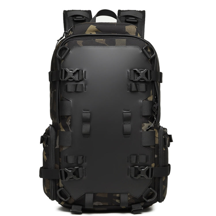 Ozuko 9587 Men Backpack Sports Helmet Men Backpack Breathable Waterproof And Wear-resistant – Waterproof, Wear-resistant, Card Slot Camouflage