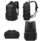 Ozuko 9587 Men Backpack Sports Helmet Men Backpack Breathable Waterproof And Wear-resistant