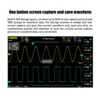FNIRSI 2 in 1 Dual-channel 100M Bandwidth Digital Oscilloscope 1GS Sampling Signal Generator, US Plug, 1014D, 1014D +P4100 Probe – TPU
