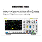 FNIRSI 2 in 1 Dual-channel 100M Bandwidth Digital Oscilloscope 1GS Sampling Signal Generator, US Plug, 1014D, 1014D +P4100 Probe – TPU