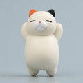 Cartoon Cat Fridge Magnet Resin Ornament Ornament, With Magnetic Sticker, Without Magnetic Sticker With Magnetic Sticker Three -color Cat