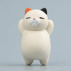 Cartoon Cat Fridge Magnet Resin Ornament Ornament, With Magnetic Sticker, Without Magnetic Sticker With Magnetic Sticker Three -color Cat