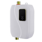 Instant Water Heater Mini Kitchen Quick Heater Household Hand Washing Water Heater, US Plug, EU Plug, UK Plug, AU Plug US Plug White