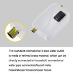 Instant Water Heater Mini Kitchen Quick Heater Household Hand Washing Water Heater, US Plug, EU Plug, UK Plug, AU Plug