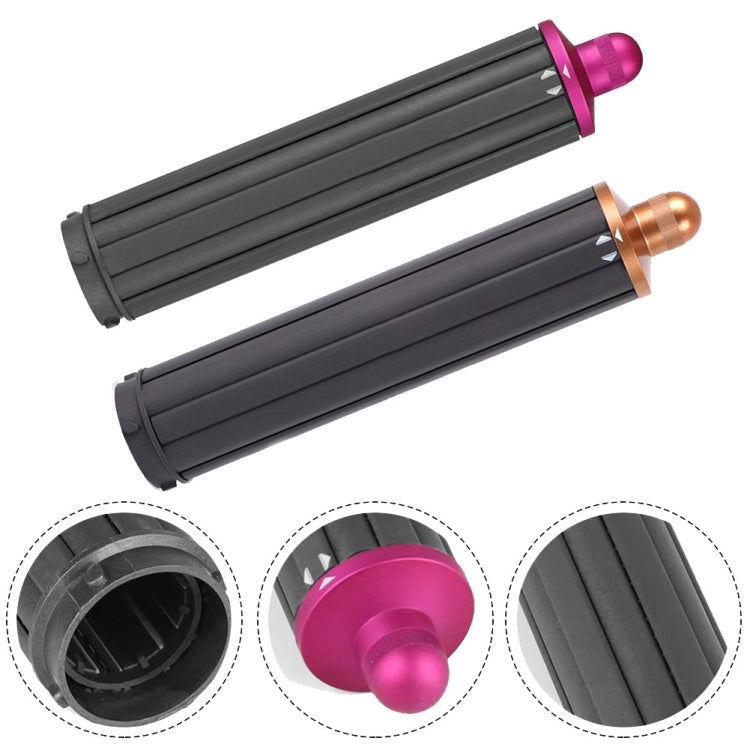 For Dyson Airwrap Hair Dryer i.d. / HS01 / HS05 / HD08 18.6 x 4cm Upgraded Long Curling Barrels Nozzle With Long Adapter Golden, 18.6cm 40mm Rose Red, 18.6cm 40mm Golden, 18.6cm 40mm Short Adapter Golden, 18.6cm 40mm Short Adapter Rose Red            ...