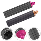 For Dyson Airwrap Hair Dryer i.d. / HS01 / HS05 / HD08 18.6 x 4cm Upgraded Long Curling Barrels Nozzle With Long Adapter Golden, 18.6cm 40mm Rose Red, 18.6cm 40mm Golden, 18.6cm 40mm Short Adapter Golden, 18.6cm 40mm Short Adapter Rose Red            ...