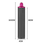 For Dyson Airwrap Hair Dryer i.d. / HS01 / HS05 / HD08 18.6 x 4cm Upgraded Long Curling Barrels Nozzle With Long Adapter Golden, 18.6cm 40mm Rose Red, 18.6cm 40mm Golden, 18.6cm 40mm Short Adapter Golden, 18.6cm 40mm Short Adapter Rose Red            ...