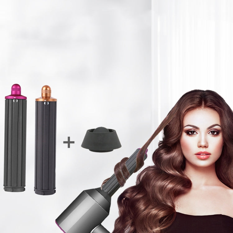 For Dyson Airwrap Hair Dryer i.d. / HS01 / HS05 / HD08 18.6 x 4cm Upgraded Long Curling Barrels Nozzle With Long Adapter Golden, 18.6cm 40mm Rose Red, 18.6cm 40mm Golden, 18.6cm 40mm Short Adapter Golden, 18.6cm 40mm Short Adapter Rose Red            ...