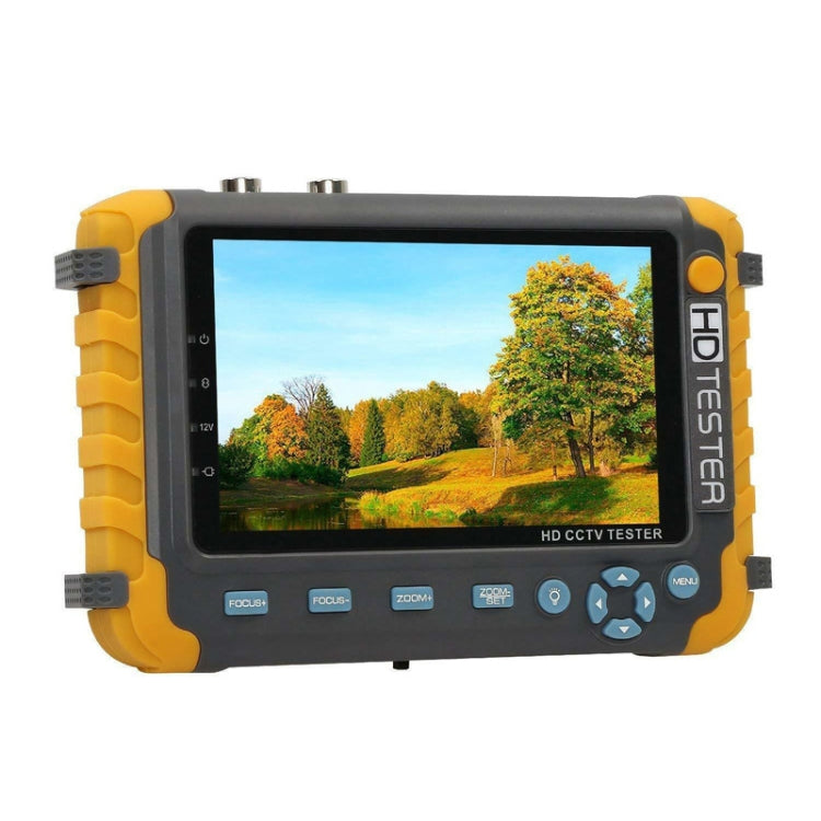 5800ACT-VH 5 Inch Large Screen Engineering Treasure Coaxial AHD / TVI / CVI 8MP Analog Video Surveillance Tester, US Plug, 5 inch (With US Plug Power Adapter) 5 inch (With US Plug Power Adapter)