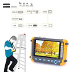 5800ACT-VH 5 Inch Large Screen Engineering Treasure Coaxial AHD / TVI / CVI 8MP Analog Video Surveillance Tester, US Plug, 5 inch (With US Plug Power Adapter)