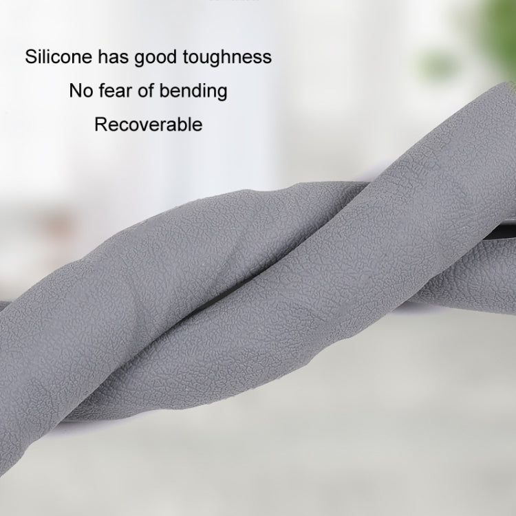 Silicone Non-slip Wear-resistant Steering Wheel Cover, 37-42cm