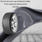 Silicone Non-slip Wear-resistant Steering Wheel Cover, 37-42cm