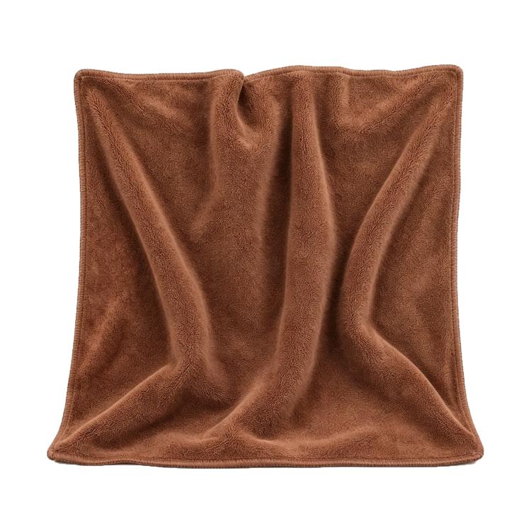 Nano Thickened Large Bath Towel Hairdresser Beauty Salon Adult With Soft Absorbent Towel, 25x25cm, 30x30cm, 30x60cm – Durable Build, Easy to Use 30x30cm Coffee