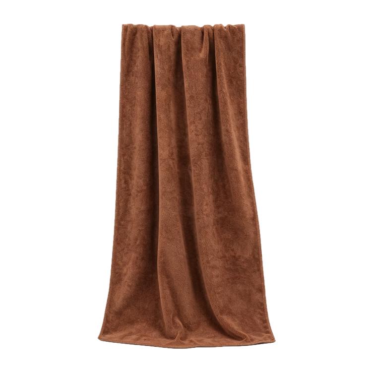 Nano Thickened Large Bath Towel Hairdresser Beauty Salon Adult With Soft Absorbent Towel, 25x25cm, 30x30cm, 30x60cm – Durable Build, Easy to Use 30x60cm Coffee