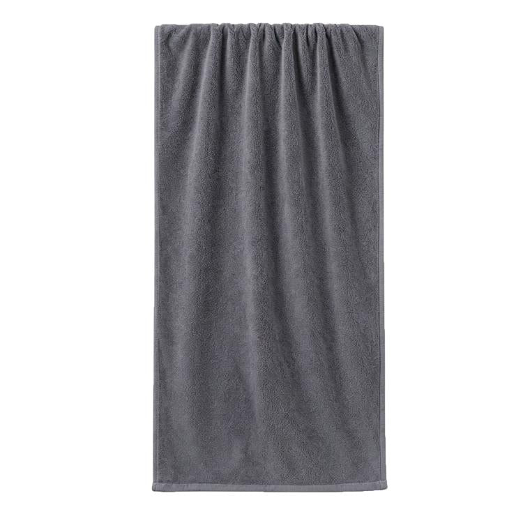 Nano Thickened Large Bath Towel Hairdresser Beauty Salon Adult With Soft Absorbent Towel, 25x25cm, 30x30cm, 30x60cm – Durable Build, Easy to Use 30x60cm Grey