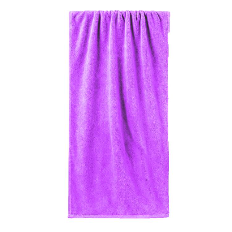 Nano Thickened Large Bath Towel Hairdresser Beauty Salon Adult With Soft Absorbent Towel, 25x25cm, 30x30cm, 30x60cm – Durable Build, Easy to Use 30x60cm Light Purple