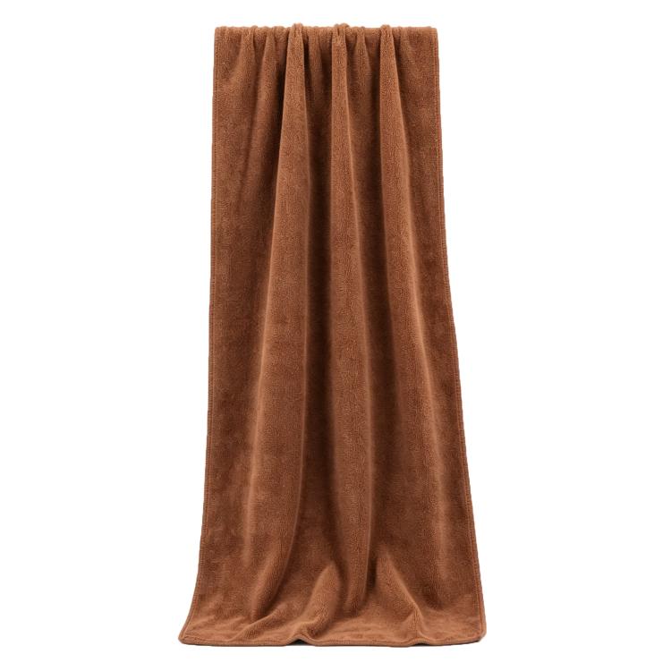 Nano Thickened Large Bath Towel Hairdresser Beauty Salon Adult With Soft Absorbent Towel, 30x70cm, 35x75cm, 70x140cm – Durable Build, Easy to Use 30x70cm Coffee