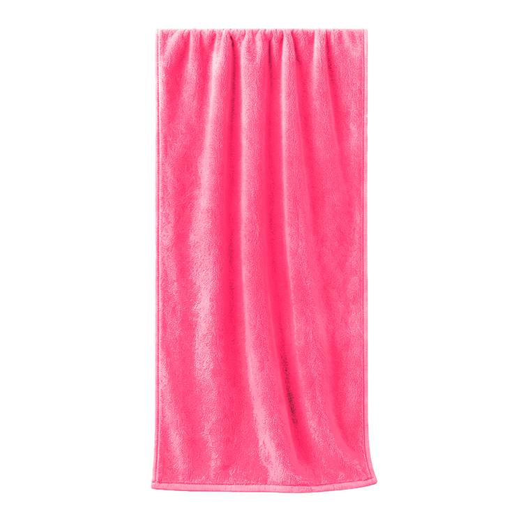 Nano Thickened Large Bath Towel Hairdresser Beauty Salon Adult With Soft Absorbent Towel, 30x70cm, 35x75cm, 70x140cm – Durable Build, Easy to Use 30x70cm Pink
