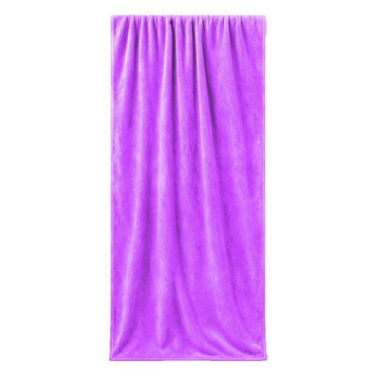 Nano Thickened Large Bath Towel Hairdresser Beauty Salon Adult With Soft Absorbent Towel, 30x70cm, 35x75cm, 70x140cm – Durable Build, Easy to Use 30x70cm Light Purple