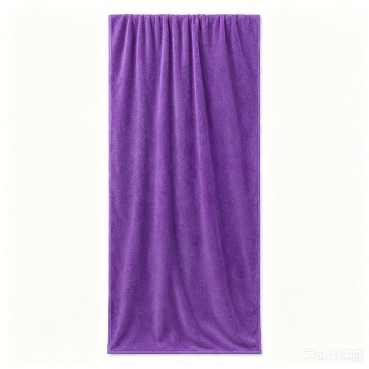 Nano Thickened Large Bath Towel Hairdresser Beauty Salon Adult With Soft Absorbent Towel, 30x70cm, 35x75cm, 70x140cm – Durable Build, Easy to Use 35x75cm Dark Purple