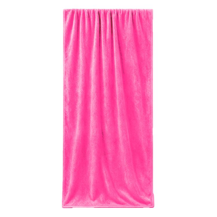 Nano Thickened Large Bath Towel Hairdresser Beauty Salon Adult With Soft Absorbent Towel, 30x70cm, 35x75cm, 70x140cm – Durable Build, Easy to Use 35x75cm Pink