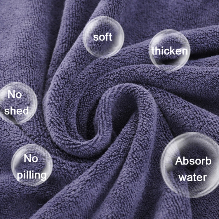 Nano Thickened Large Bath Towel Hairdresser Beauty Salon Adult With Soft Absorbent Towel, 25x25cm, 30x30cm, 30x60cm